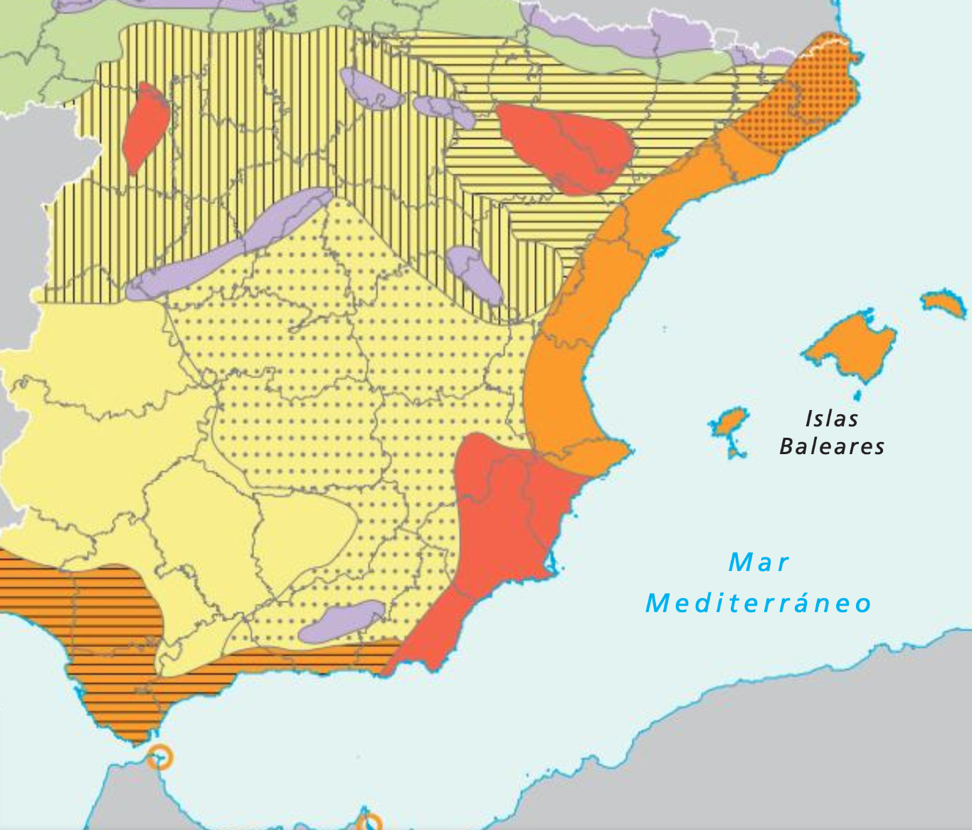 Álbumes 102 Imagen Mapa Mudo De La Cuenca Del Mediterraneo Alta