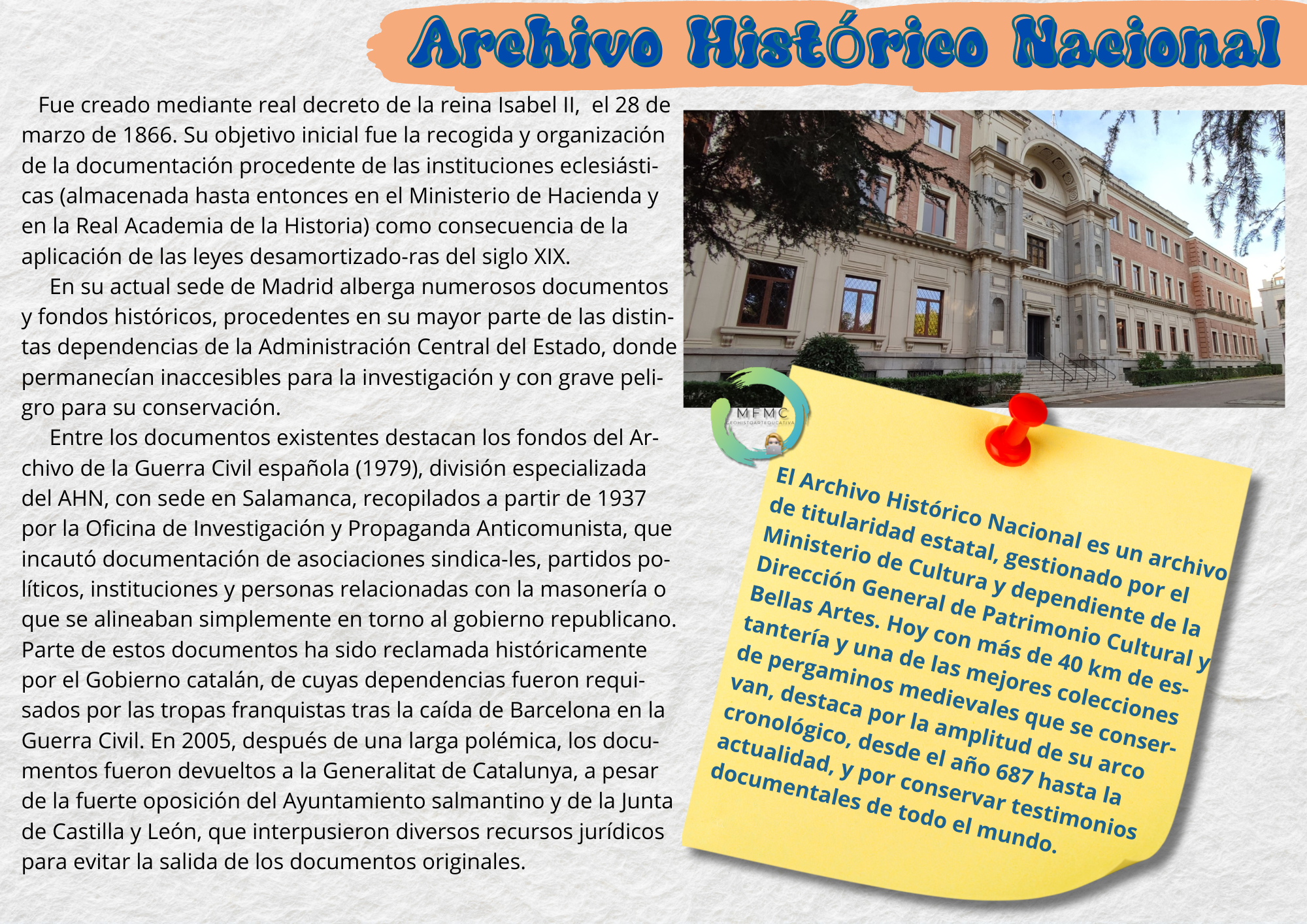 archivo histórico nacional